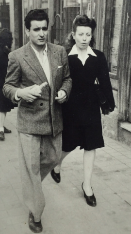 Rafael Gómez y Florence en 1949