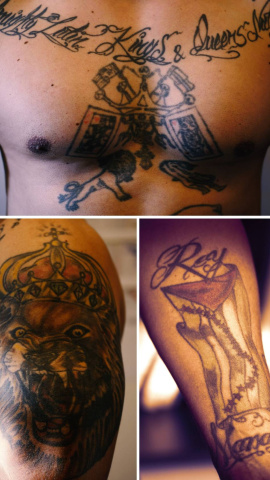 Tatuajes de 'King Manaba'