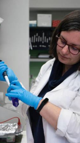 La investigadora en su laboratorio / CNB-CSIC