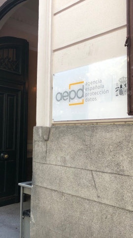 Fachada de la Agencia ESpañola de Protección de Datos en Madrid. P. R.