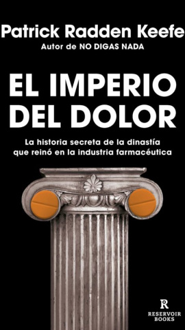 Portada del libro 'El imperio del dolor'.