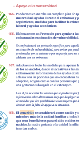 Programa electoral PP 2021.