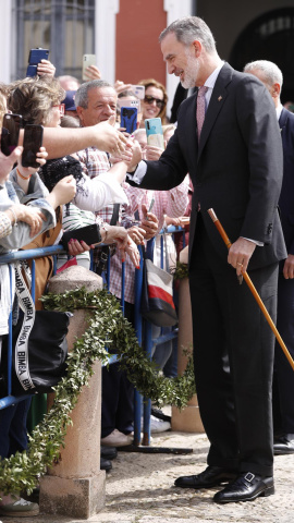 19/4/23 Felipe VI, el miércoles en Ronda (Málaga).