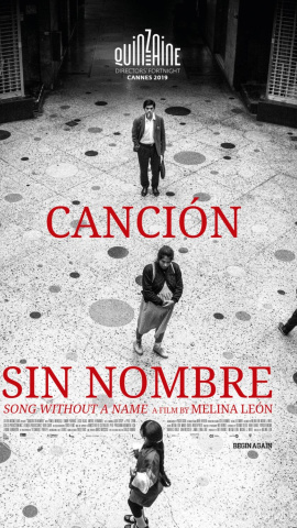 Cartel de la película 'Canción sin nombre'.