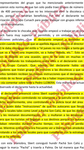 Testimonio del Testigo Protegido 32 sobre la Caja B del Grupo Cursach.