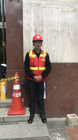 Cesar Augusto Herrera, bombero