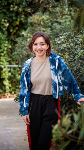 L'estudiant Miranda Coello.