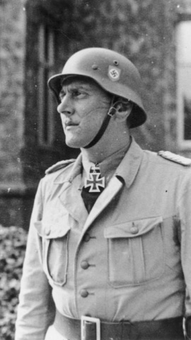 Otto Skorzeny como comandante de la unidad SS Friedenthal.