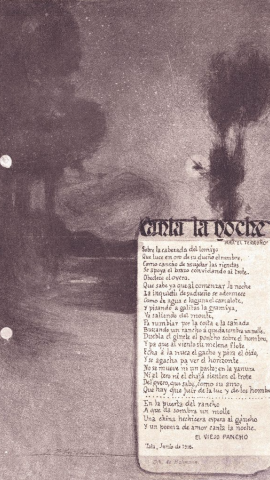 7/3/22 Letra de "Canta la noche"