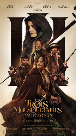 Cartel de la película 'Los tres mosqueteros: D'Artagnan'