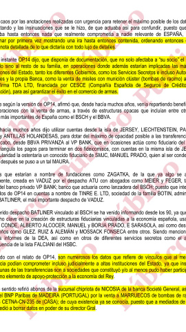 Informe confidencial de José Manuel Villarejo alCNI sobre Abdul Rahman El Assir.