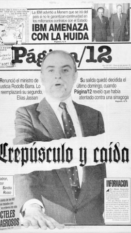 Portada de 'Página 12'