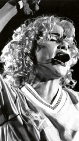 18/12/23 Madonna, en el concierto de 1990 en Balaídos.