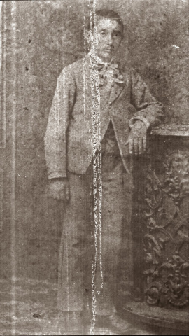 El joven Luis Arana Goiri.