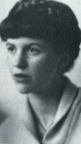 La escritora Sylvia Plath.