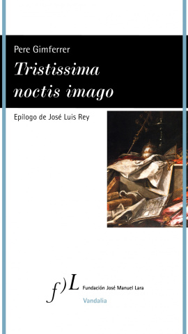 La portada del llibre de Pere Gimferrer.