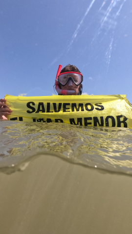 Los vertidos del agua agrícola están matando el Mar Menor.