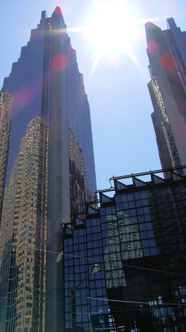 Vista del rascacielos Royal Bank Plaza, de Toronto, adquirido por la sociedad Pontegadea de Amancio Ortega.