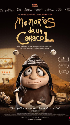 Cartel de la película 'Memorias de un caracol'.