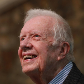 El expresidente de EEUU Jimmy Carter.