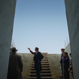 Una secuencia de la película 'The Brutalist'.