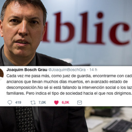 El juez Joaquim Bosch.- JAIRO VARGAS