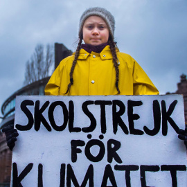 La activista contra el cambio climático Greta Thunberg. / HANNA FRANZEN (REUTERS)