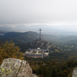 Vista general del Valle de los Caidos, cerca de la localidad madrileña de San Lorenzo de El Escorial. REUTERS/Jon Nazca