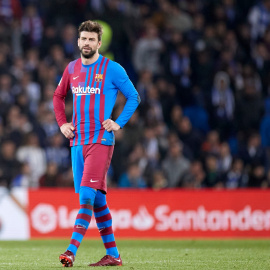  “El mismo orden neoliberal que separa a Messi o a Cristiano de su propio cuerpo convierte a Gerard Piqué en empresario de éxito”. Gerard Piqué en una imagen reciente.- AFP7 / Europa Press