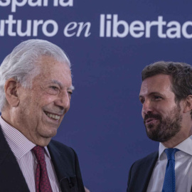 Vargas Llosa y Casado en la Convención PP Sept21 EP