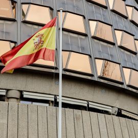 La fachada de la sede del Tribunal Constitucional, en una imagen de archivo tomada el 2 de diciembre de 2022, en Madrid.- Carlos Luján / Europa Press