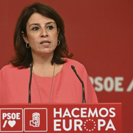 MADRID, 18/07/2022.- Fotografía de archivo (19/06/2022) de la vicesecretaria general del PSOE, Adriana Lastra, que ha anunciado este lunes que dimite de su cargo por "cambios importantes" en su vida "personal", tras su embarazo, que le exigen "tranquilid