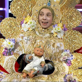  Parodia de la Virgen del Rocío en TV3. (TV3)