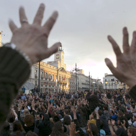  Aniversario del 15-M, en 2016. (EFE)