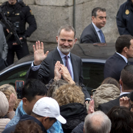 El rey Felipe VI durante la inauguración de la Residencia Comunitaria “Hospital del Rey”, a 30 de noviembre de 2023, en Toledo, Castilla-La Mancha (España). / Alberto Ortega (Europa Press)