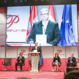  El escritor Juan Manuel de Prada recibe un premio. Foto de archivo - EP