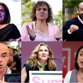 Candidatos a las elecciones europeas.