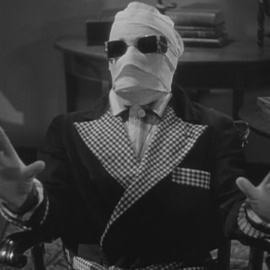 Imagen dela película 'El hombre invisible' (James Whale, 1933).