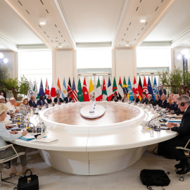 Cumbre del G7.-EFE/EPA/GIUSEPPE LAMI