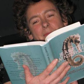 La escritora Jeanette Winterson, en Varsovia, en 2005.