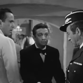 Escena de 'Casablanca', 1942