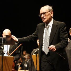  Ennio Morricone dirige un concierto.- Herbert P. Oczeret / APA / dpa