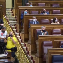  La diputada socialista Susana Ros durante el debate del martes sobre la llamada 'ley trans'.- SEÑAL DEL CONGRESO DE LOS DIPUTADOS