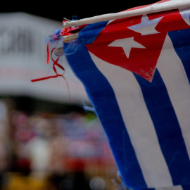 Banderas de Cuba
PERLA BAYONA / ZUMA PRESS / CONTACTOPHOTO
27/9/2022