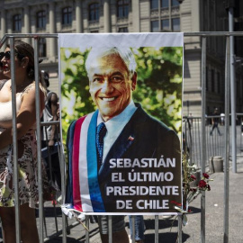  Imagen del fallecido ex presidente de Chile, Sebastián Piñera, a 8 de febrero de 2024.- EP