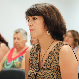 Juana Rivas, durante su juicio, en julio de 2018. EUROPA PRESS