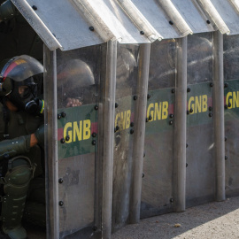 Agentes de la Guardia Nacional Bolivariana. Foto: Carlos Becerra / CC BY-NC-ND 2.0