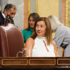 La presidenta del Congreso, Francina Armengol, durante la Sesión Constitutiva de la XV Legislatura en el Congreso de los Diputados, a 17 de agosto de 2023, en Madrid (España). Eduardo Parra / Europa Press17 AGOSTO 2023;CÁMARA;CONGRESO;CONSTITUCIÓN;DIP