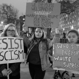 Manifestación contra Donald Trump en Londres (enero de 2017). Foto: Alisdare Hickson / CC BY-SA 2.0