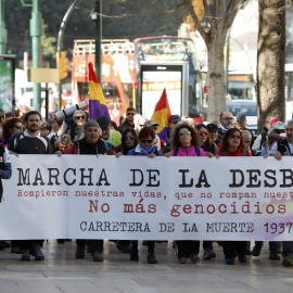  Foto de archivo de la marcha en homenaje a La Desbandá. - EP